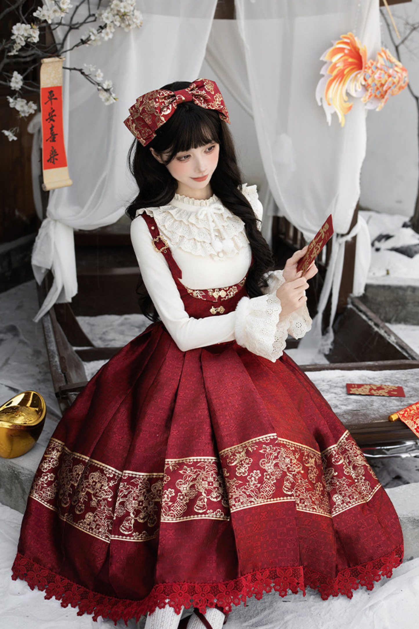 China Gorgeous Doll Dress + Top + Catsuit