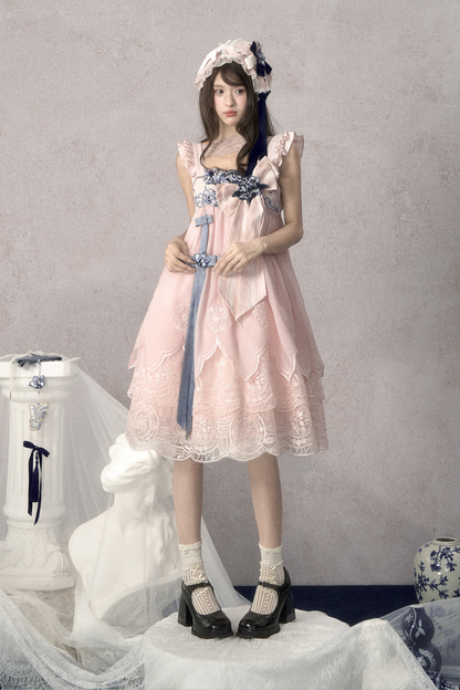 スイートチャイナサスペンダードレス