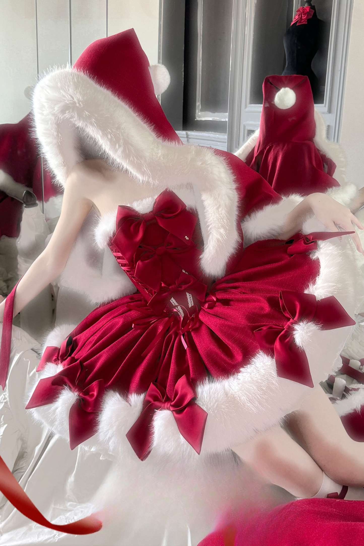 クリスマスボックスロリータドレスセット