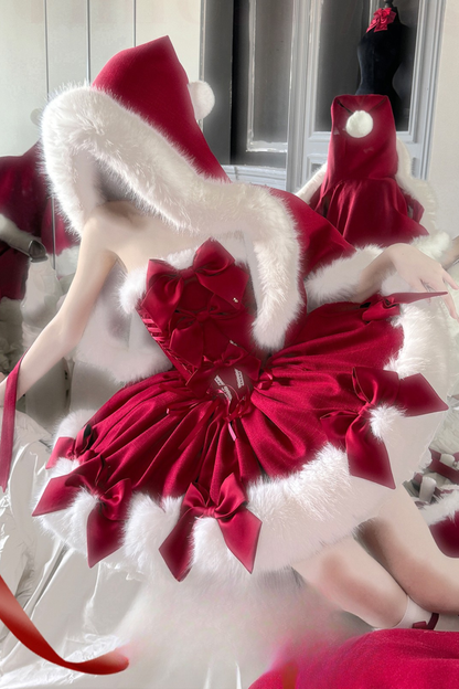 クリスマスボックスロリータドレスセット