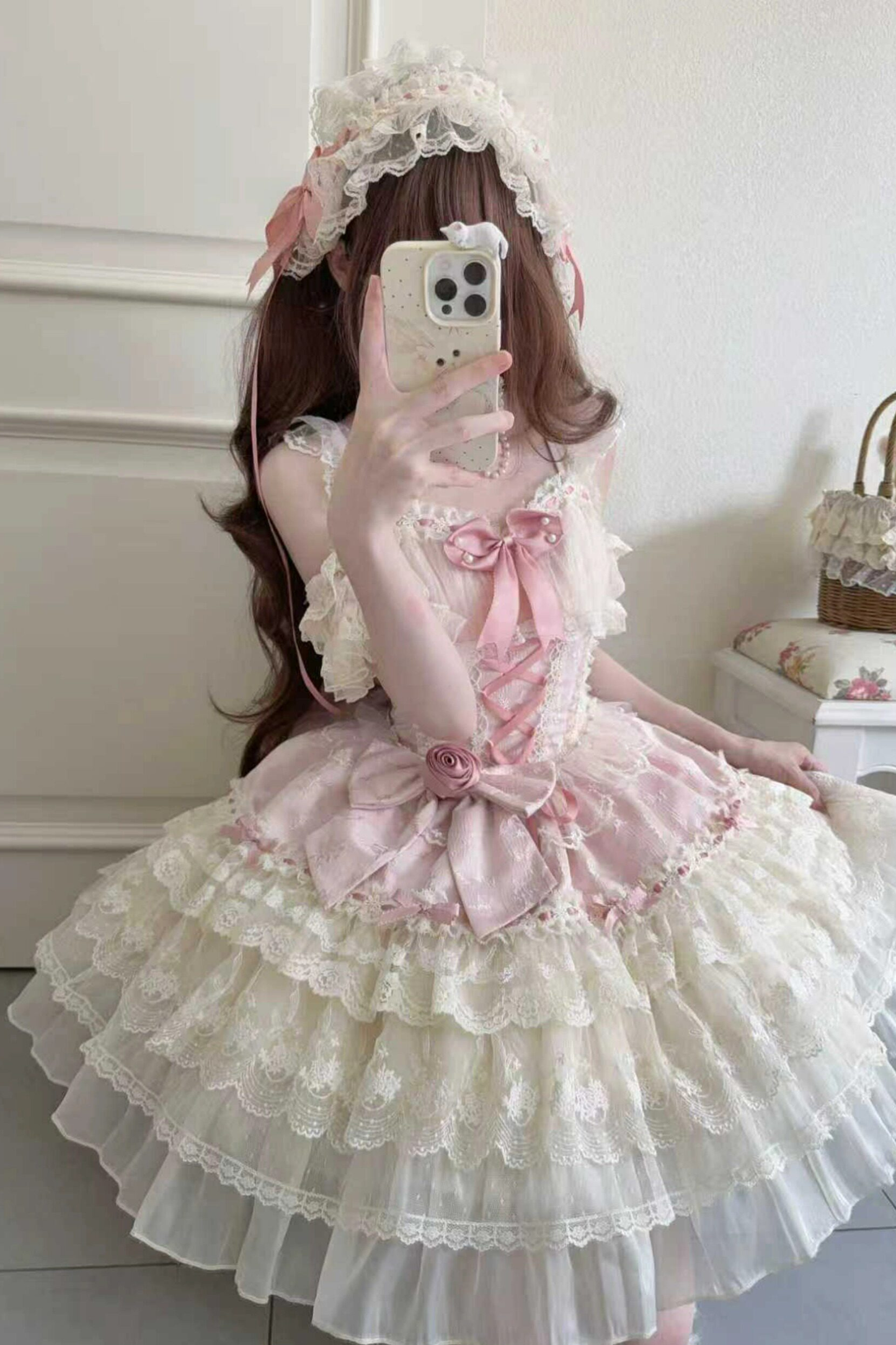 프린세스 큐트 스위트 로리타 드레스 + 테일