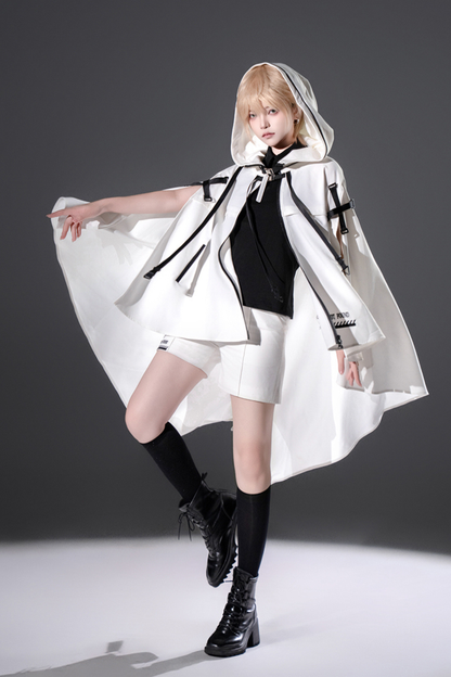 皇子フードケープ+パンツ+トップス