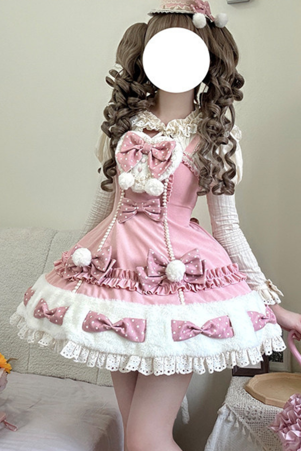 Snow Velvet Lolita Dress