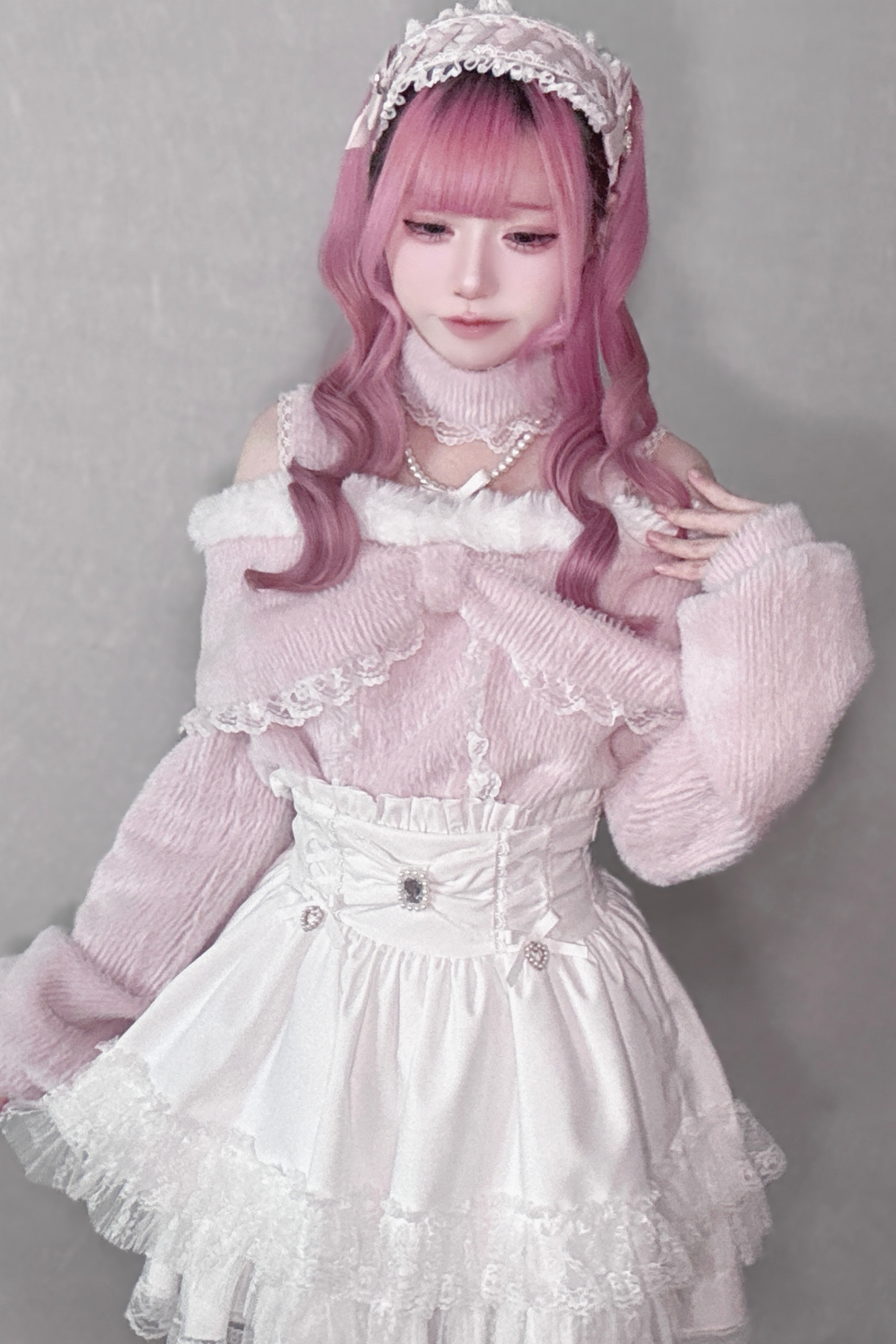 レースリボンスカート