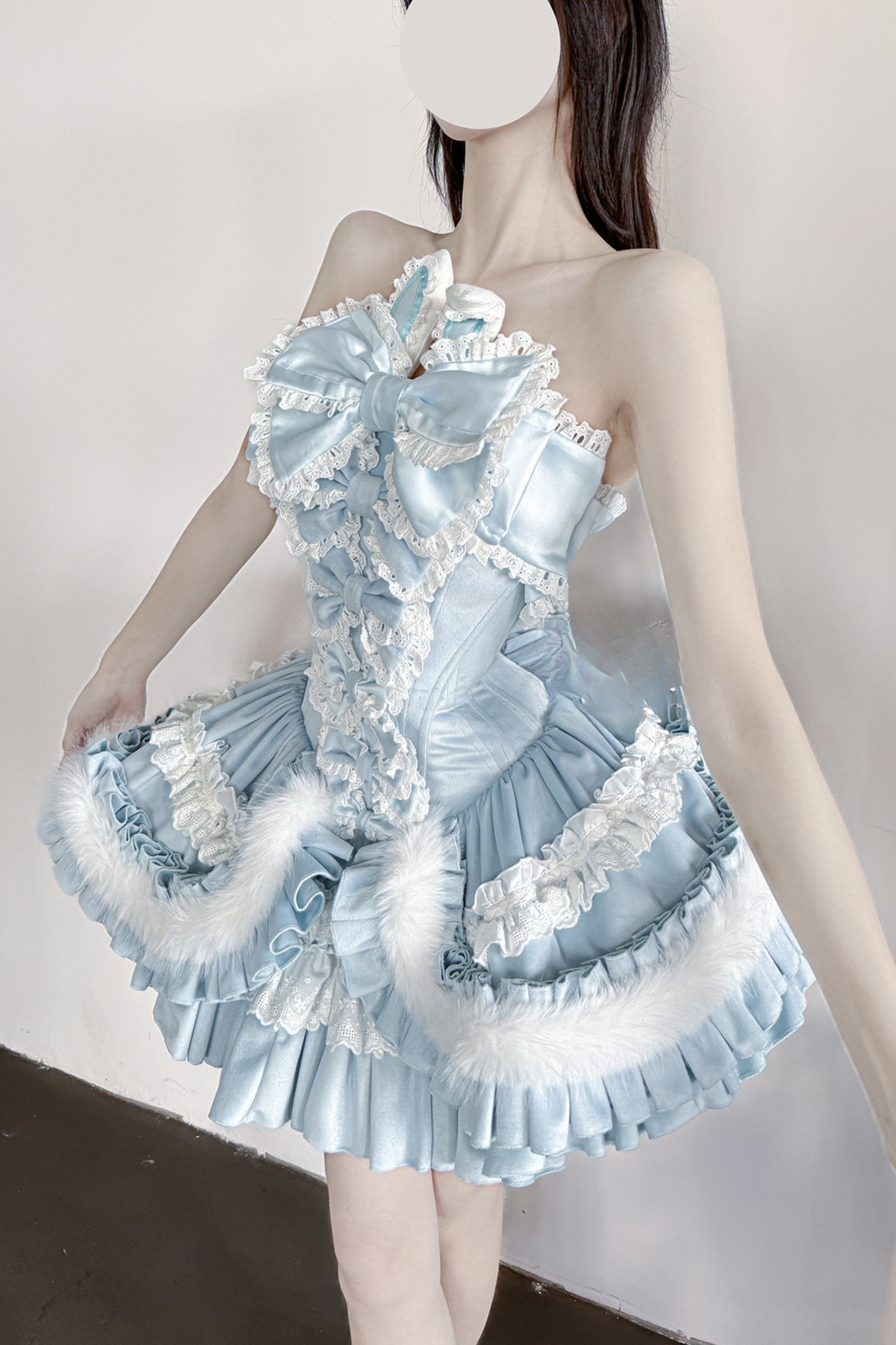 Swan Haute Couture Lolita Dress Set
