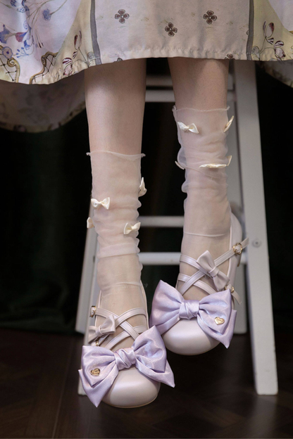 Satin Candy Lolita Shoes