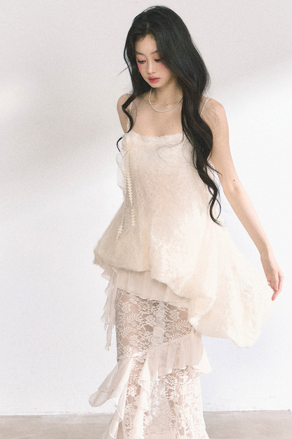 ロイヤルシスターレーストップス+マーメイドスカート