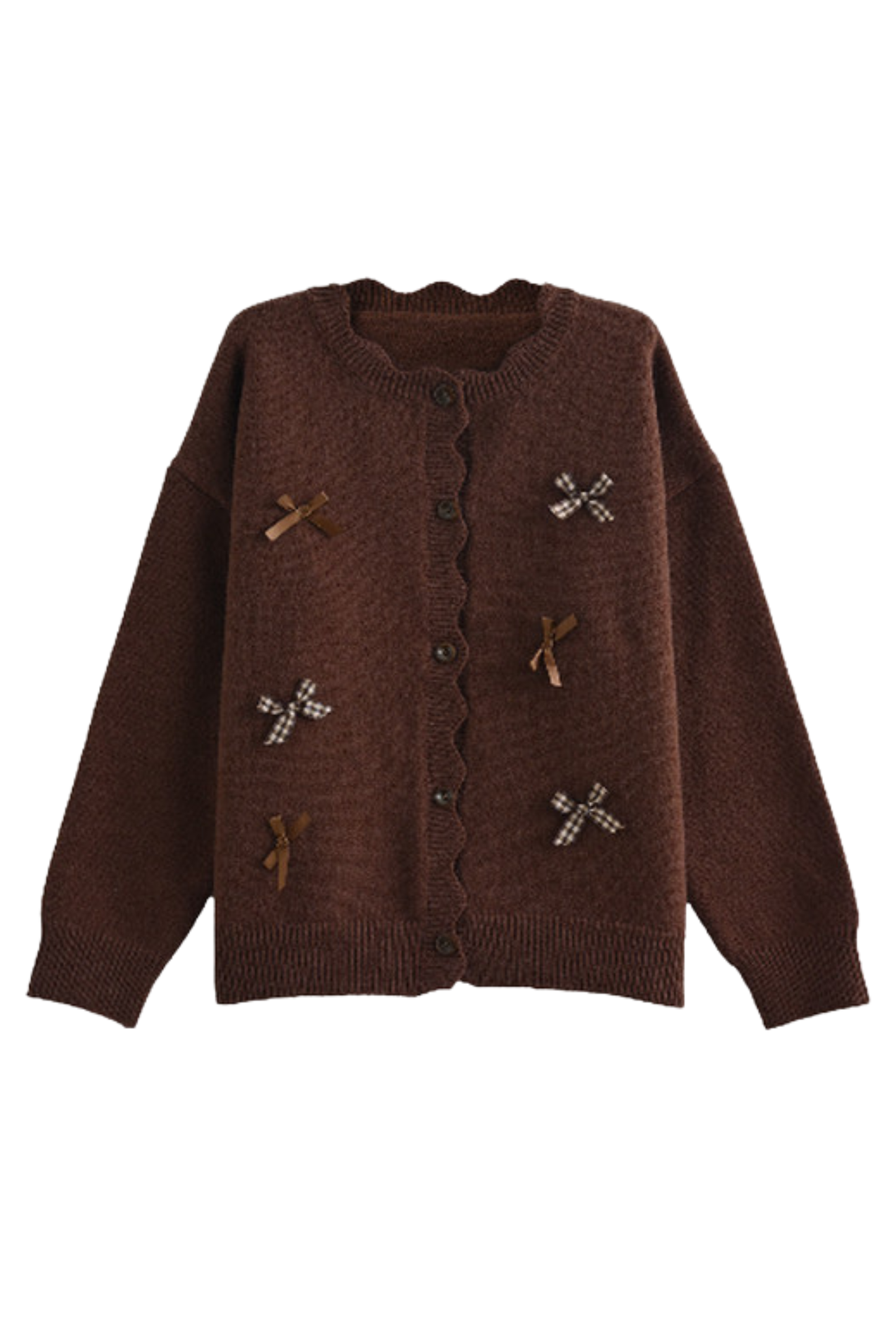 スウィートリボンニットカーディガン