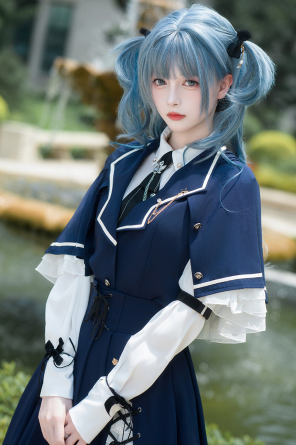 Western Fantasy Cloak Vest + Cape + Skirt + Shirt