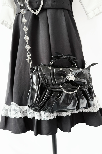 バッグラインストーンエレガントショルダーバッグ