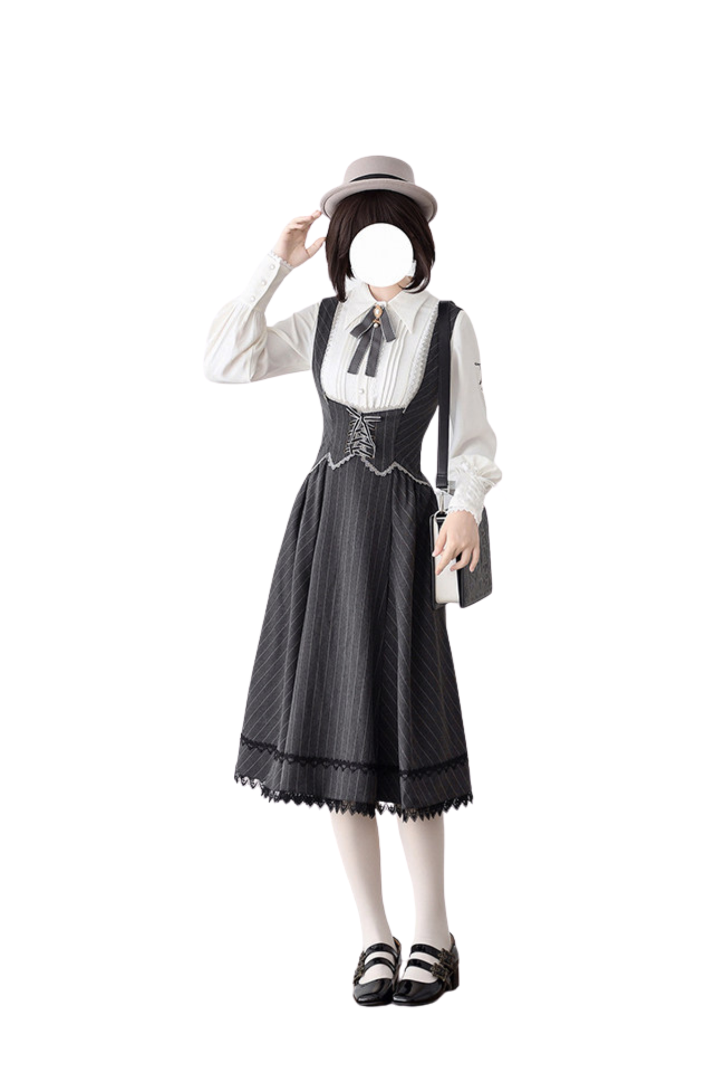 Retro Elegant Lolita Jumperskirt