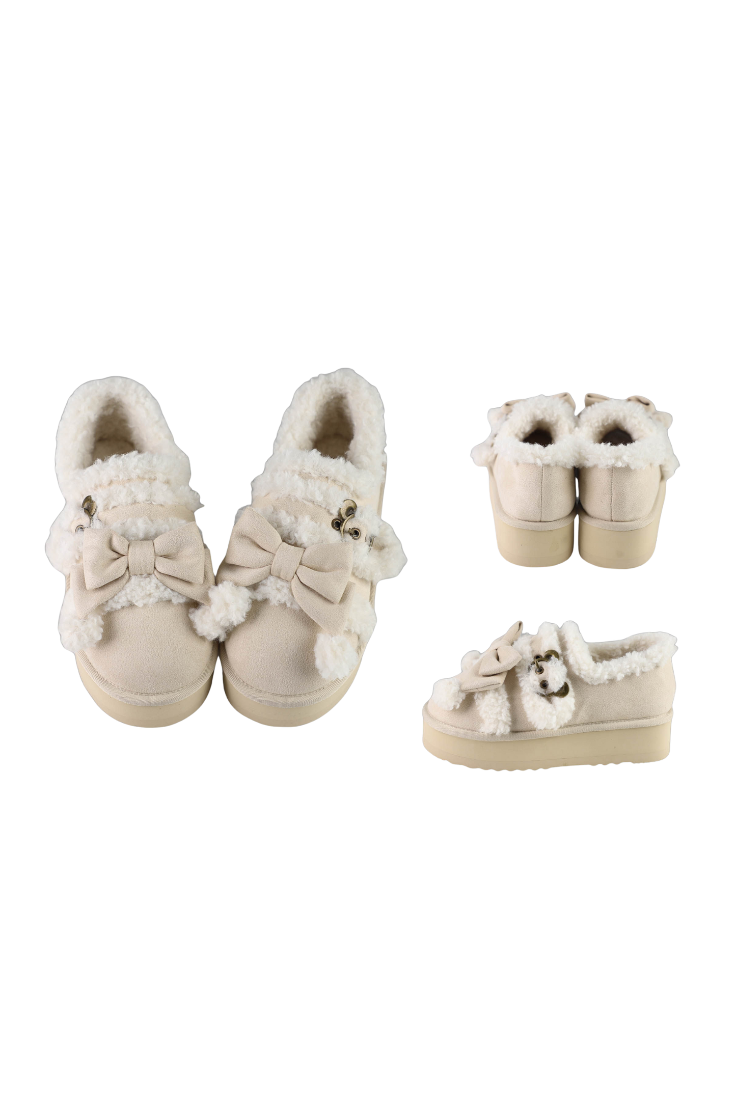 Bare Fleece Snow Boots