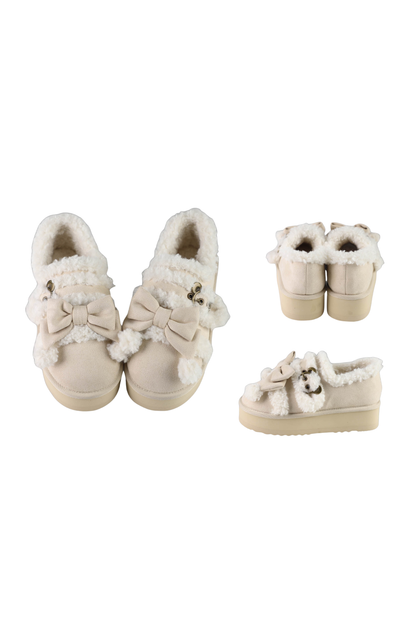 Bare Fleece Snow Boots