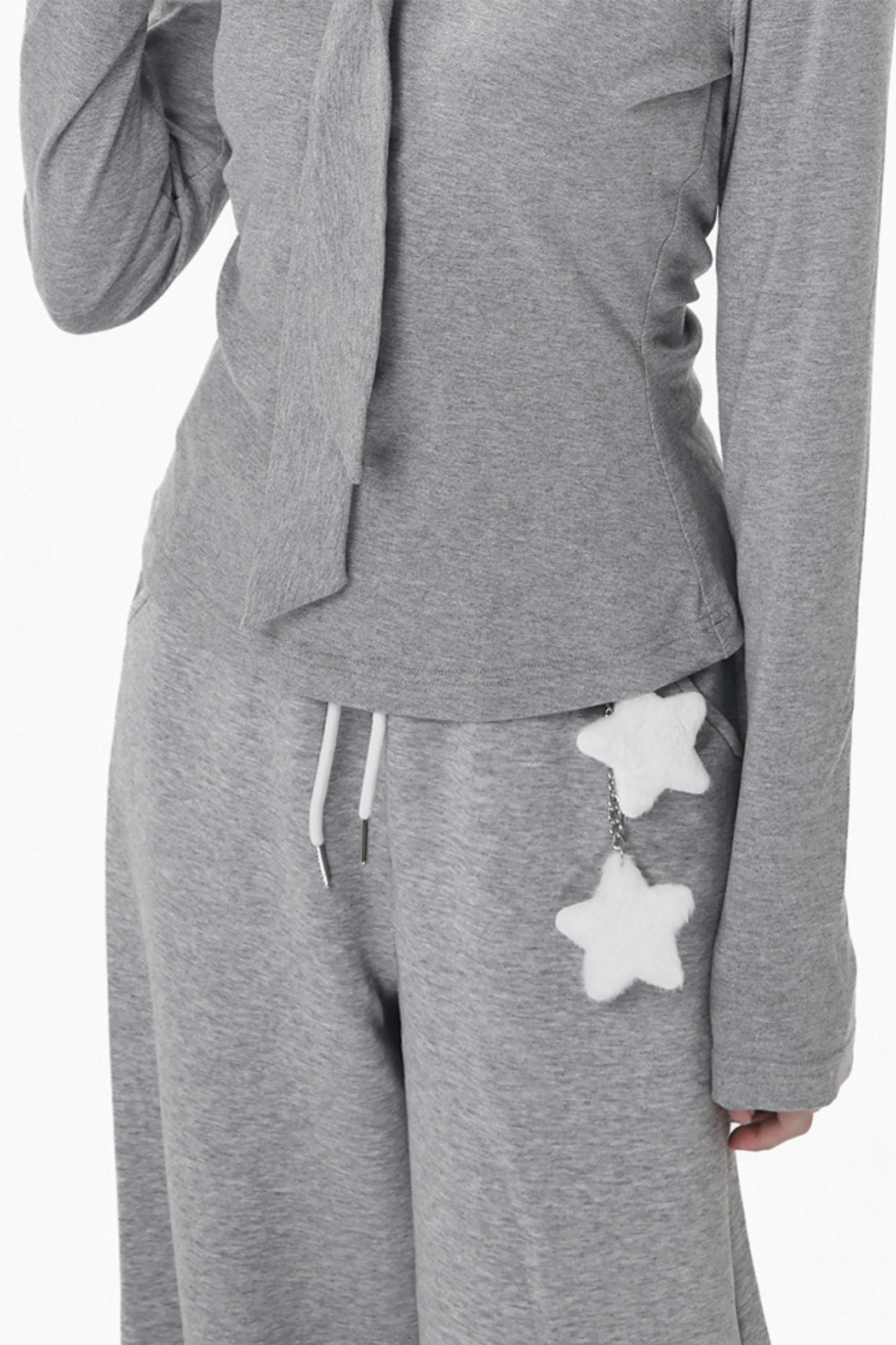 ワイドレッグスターペンダントパンツ