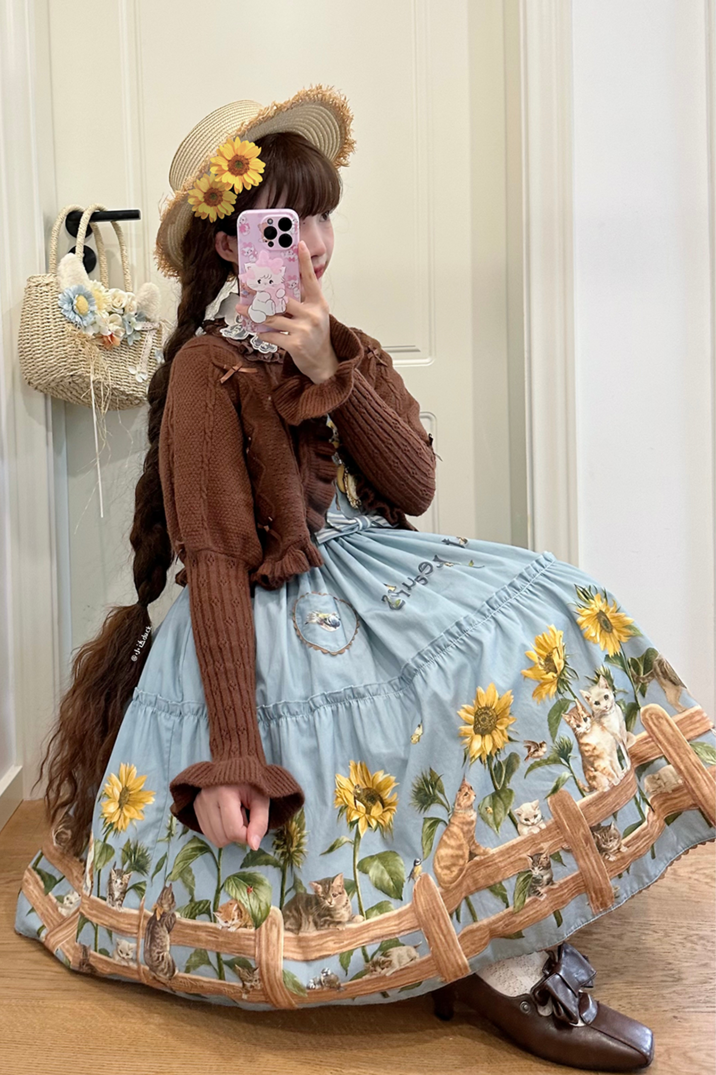 ひまわりドロップロリータセット