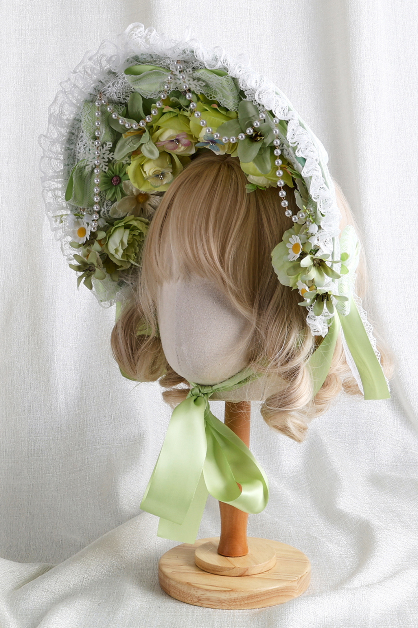 プリンセスティーパーティーロリータボンネット