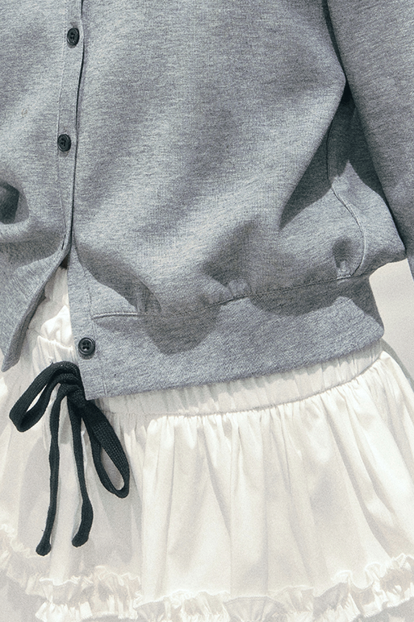 フレンチフェイクツーピースポロセーター