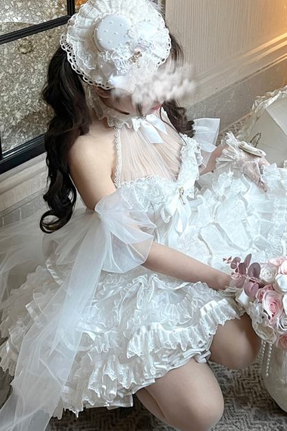 Short Swan Lolita Dress