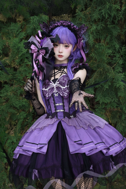 magic wandバタフライフェアリードレス＋フルセット＋アクセサリー