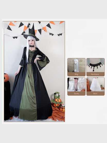 Magician Robe Witch Cosplay Dress