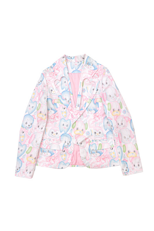 y2kファンタジーカラージャケット＋スカート