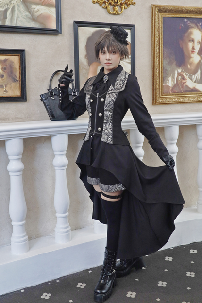 Dark Prince Lolita Jacket + Shirt + Pants + Vest
