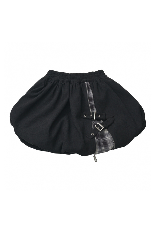 モードダークジャケット+シャツ+ロングスカート+ショートスカート