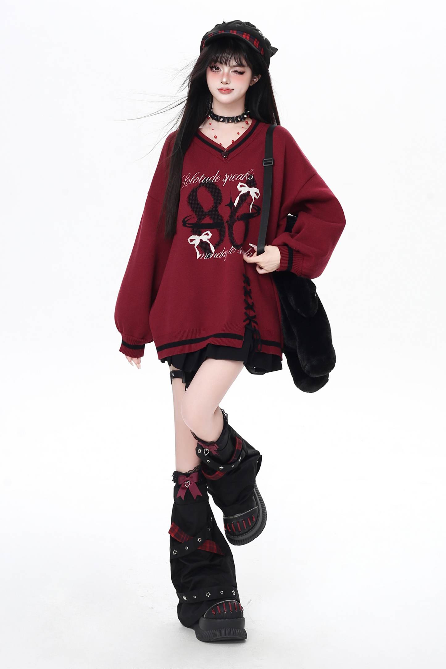 ナンバースウィートクールルーズセーター