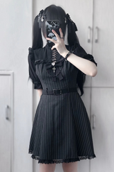 【천사계👼】서브컬처 캔디 슬림 원피스