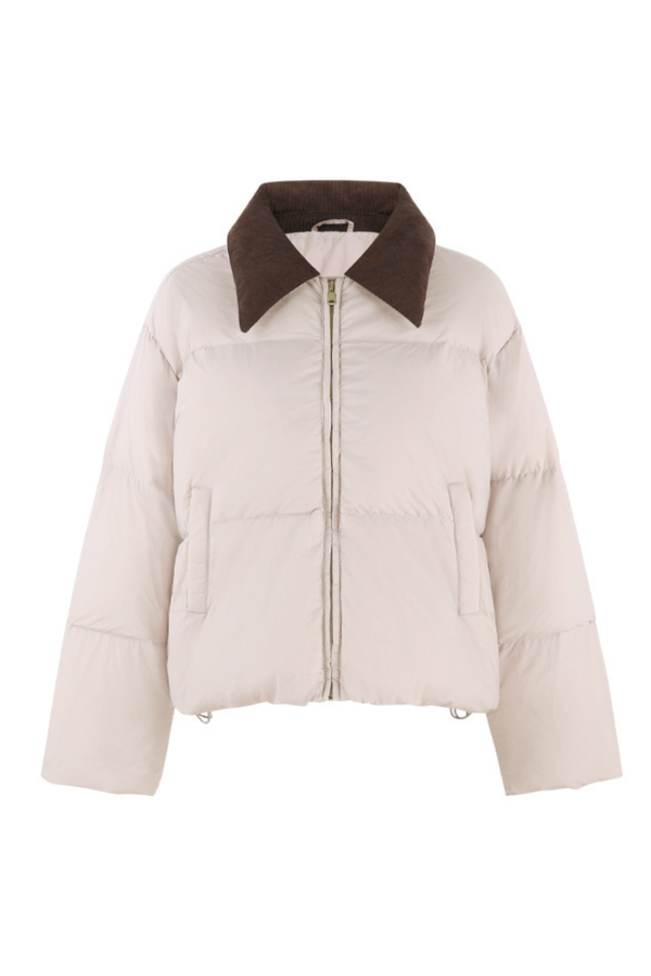 スイートカラーマカロンダウンジャケット