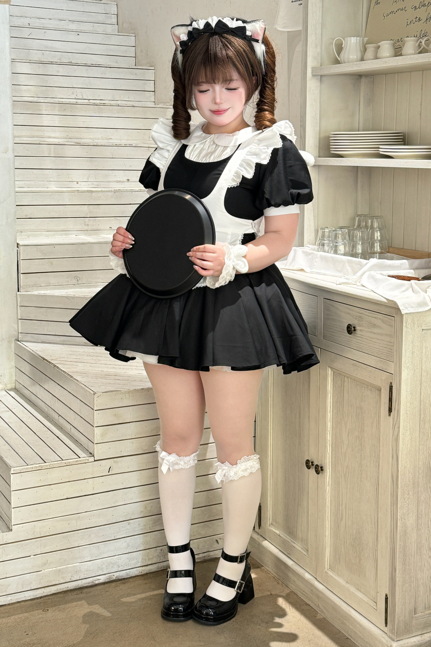 Glass Doll Maid Lolita Dress + Apron