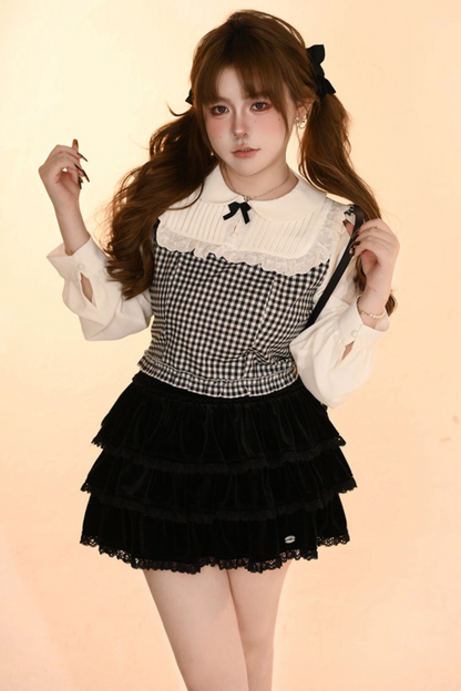 [Reservation product] Fat Mirica Barling Cake Skirt