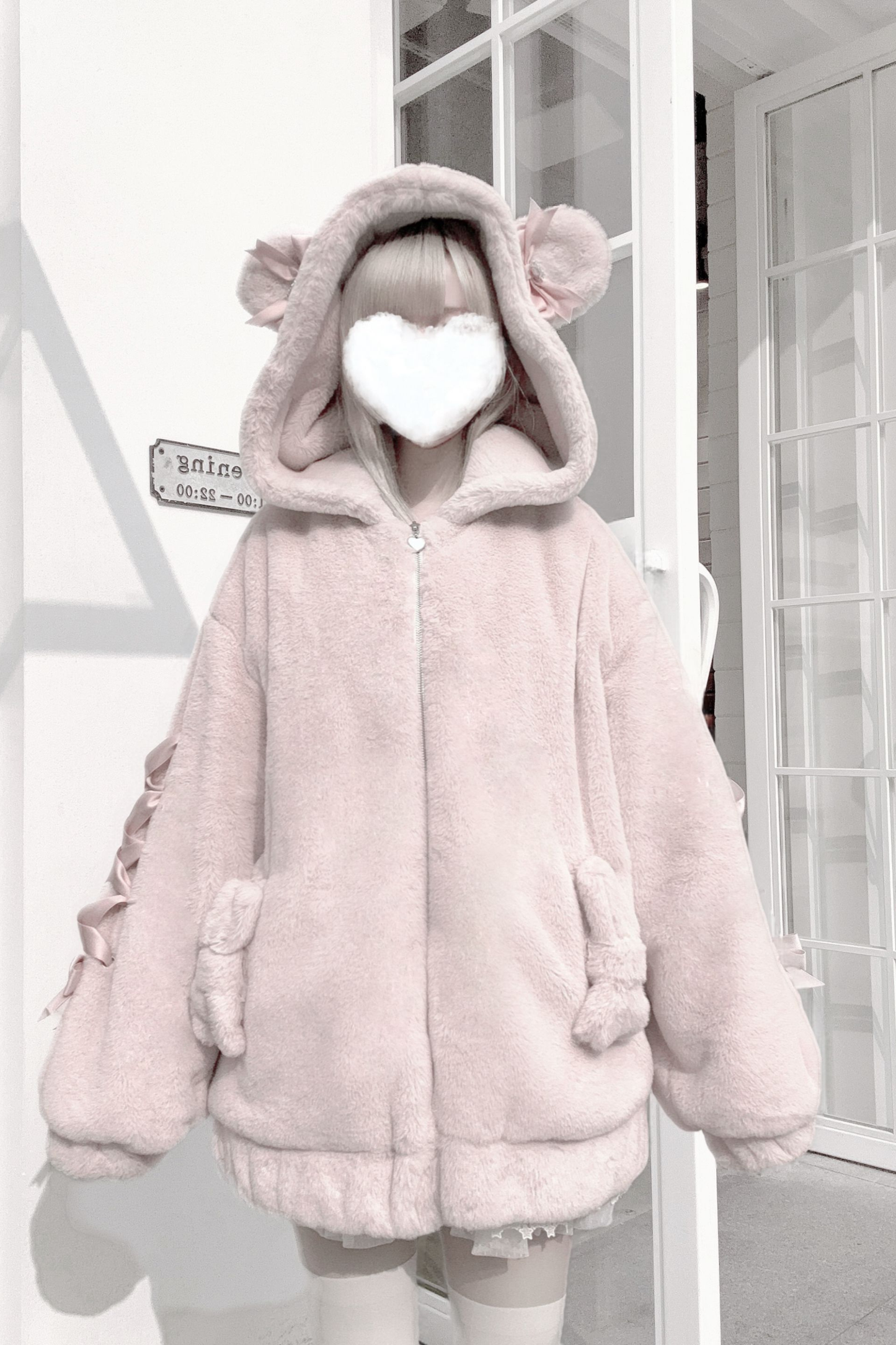 べアイヤーレースアップファーコート