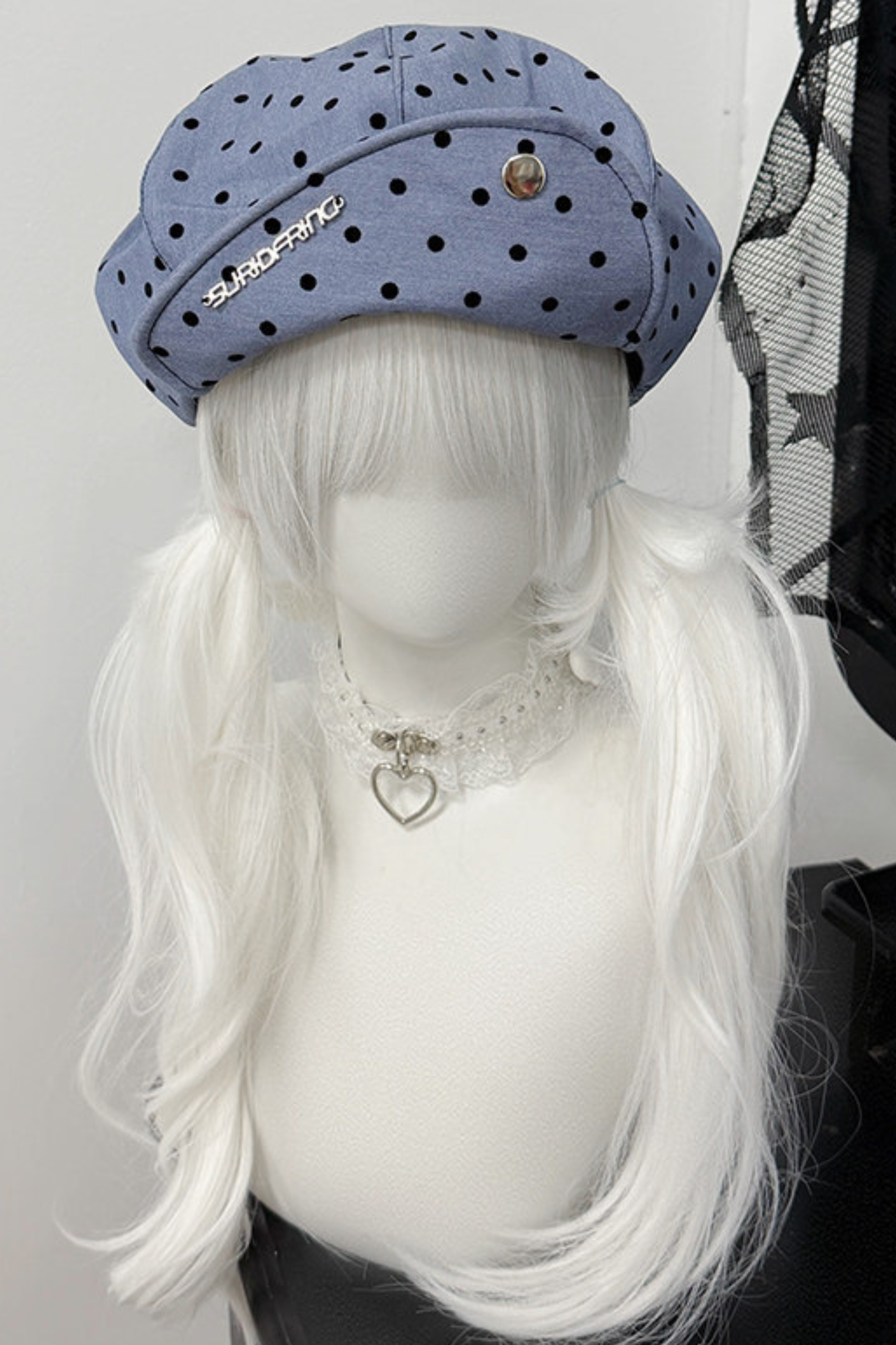 polka dot hat