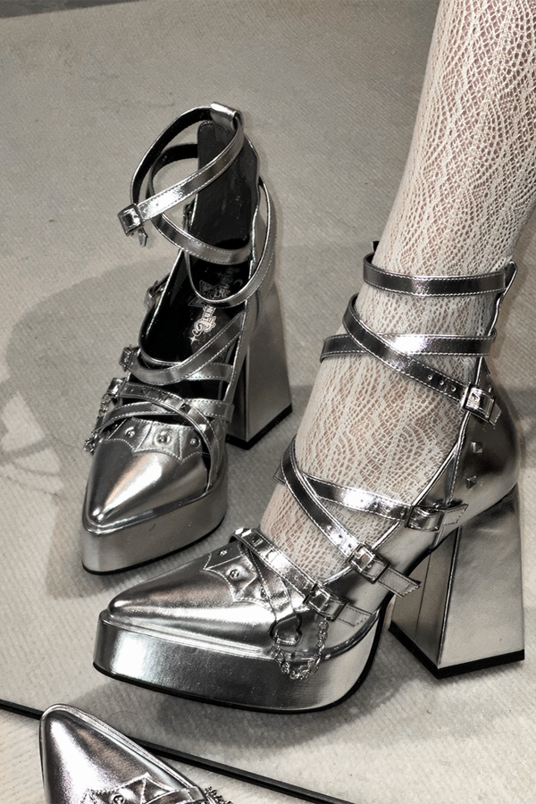 Gothic Lolita High Heels