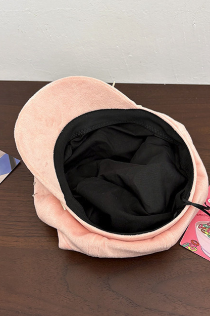 Blue Kitten Ear Beret