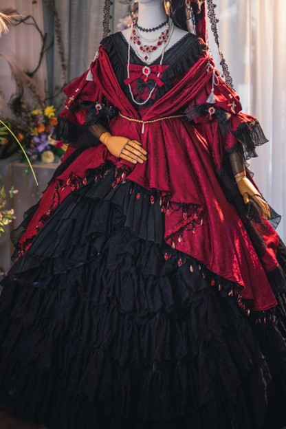 Marguerite Frill Petticoat Skirt