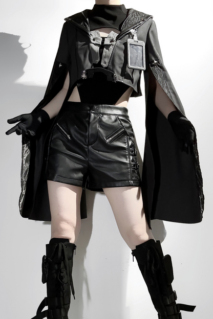 [Reservation Product] Jinbu Lolita Mode Wide Jacket + Top + Shorts