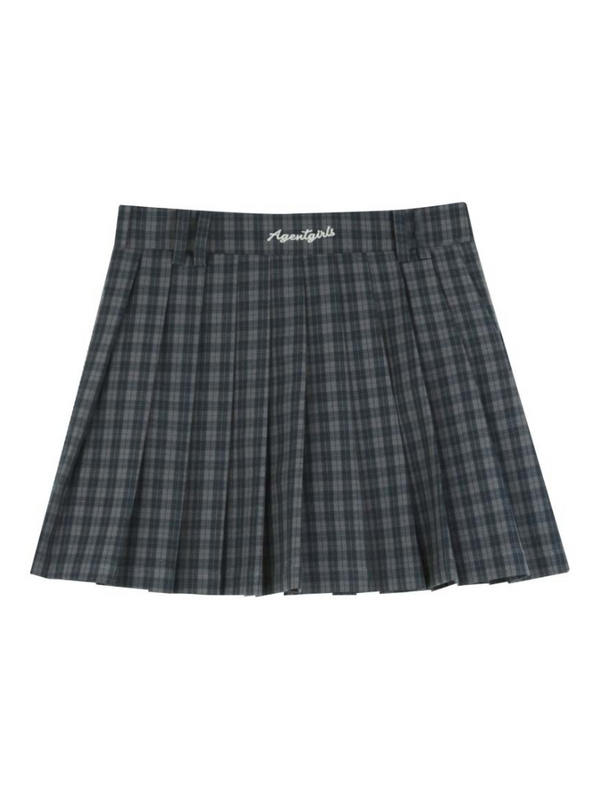 レトロチェックキャミソール＋ハーフスカート