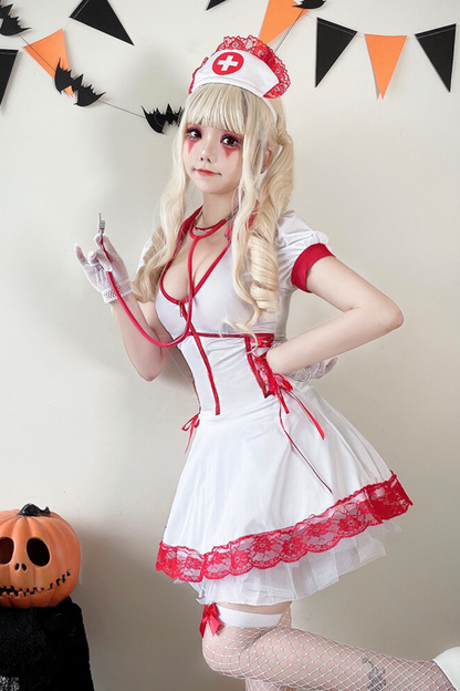 Sexy Nurse Doctor Cosplay Set