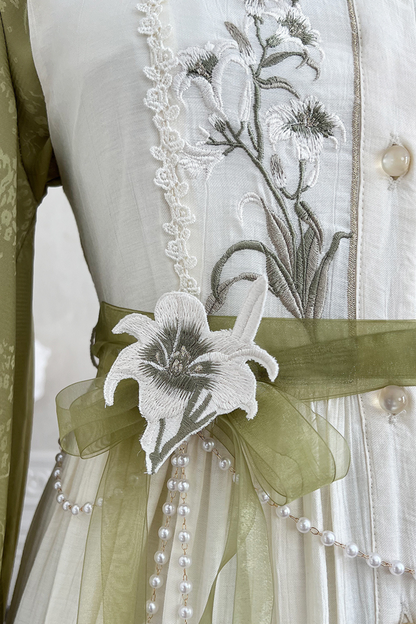 【予約商品】レトロチャイナエレガントロリータドレス+トップス