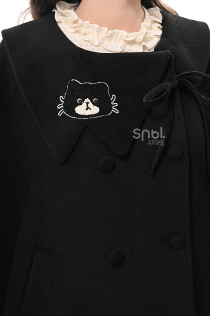 キャットドールカラーリボンマント