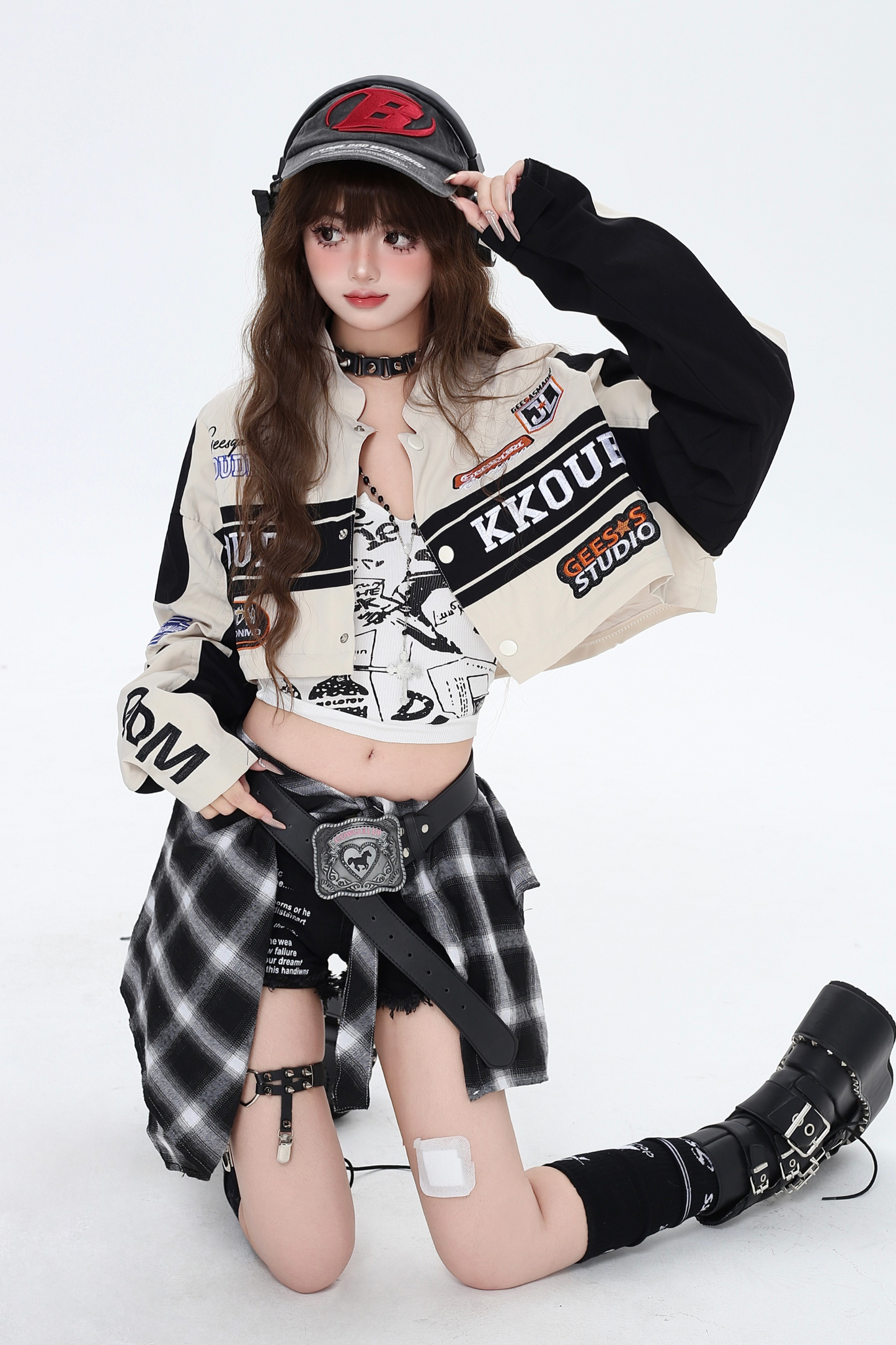 アメリカンストリートベイブスベースボールジャケット