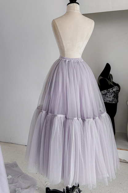 ビクトリアフラワーチューブトップス＋ショートスカート＋ロングスカート＋ガーゼスカート＋アームリング＋チョーカー