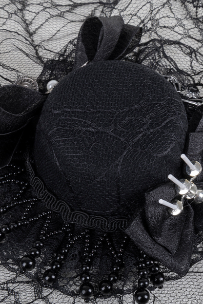 ゴシックエレガンクリップハット+ボンネット+フラットハット