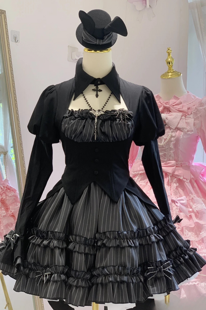 Rabbit Duke Gothic Lolita Dress + Bunny Ear Hat