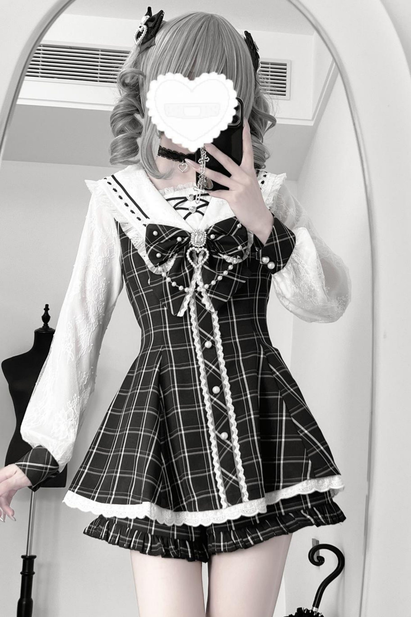 Jen Sweetheart Peplum Top + Shorts