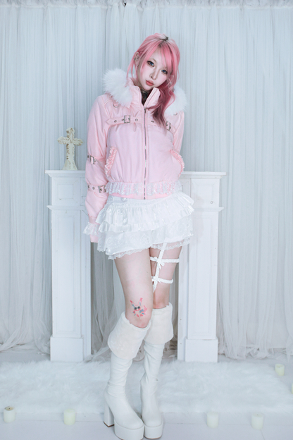 バックルストラップパンクアウター