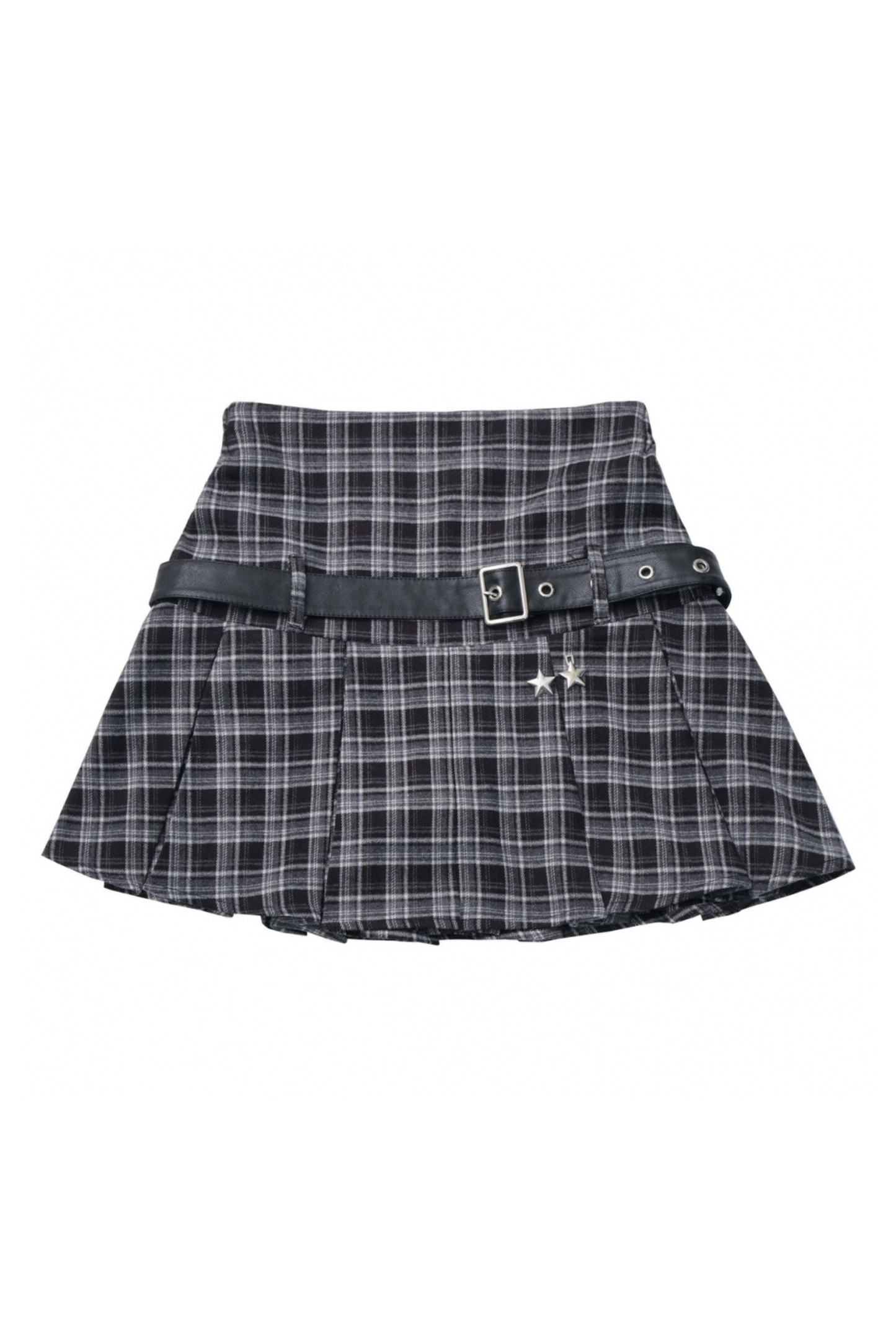 チェッカーアカデミーコート+シャツ+スカート