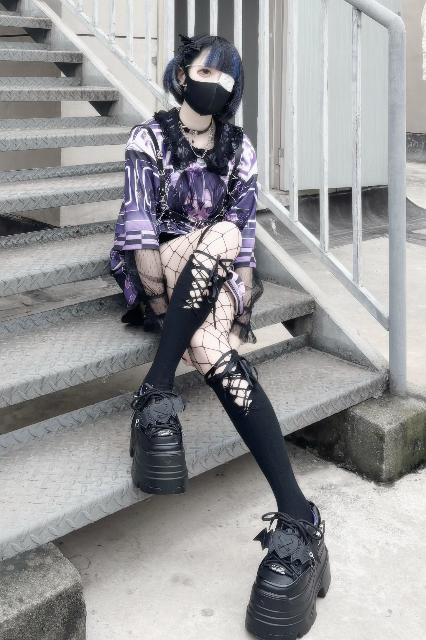 Reverse Wings Platform Shoes